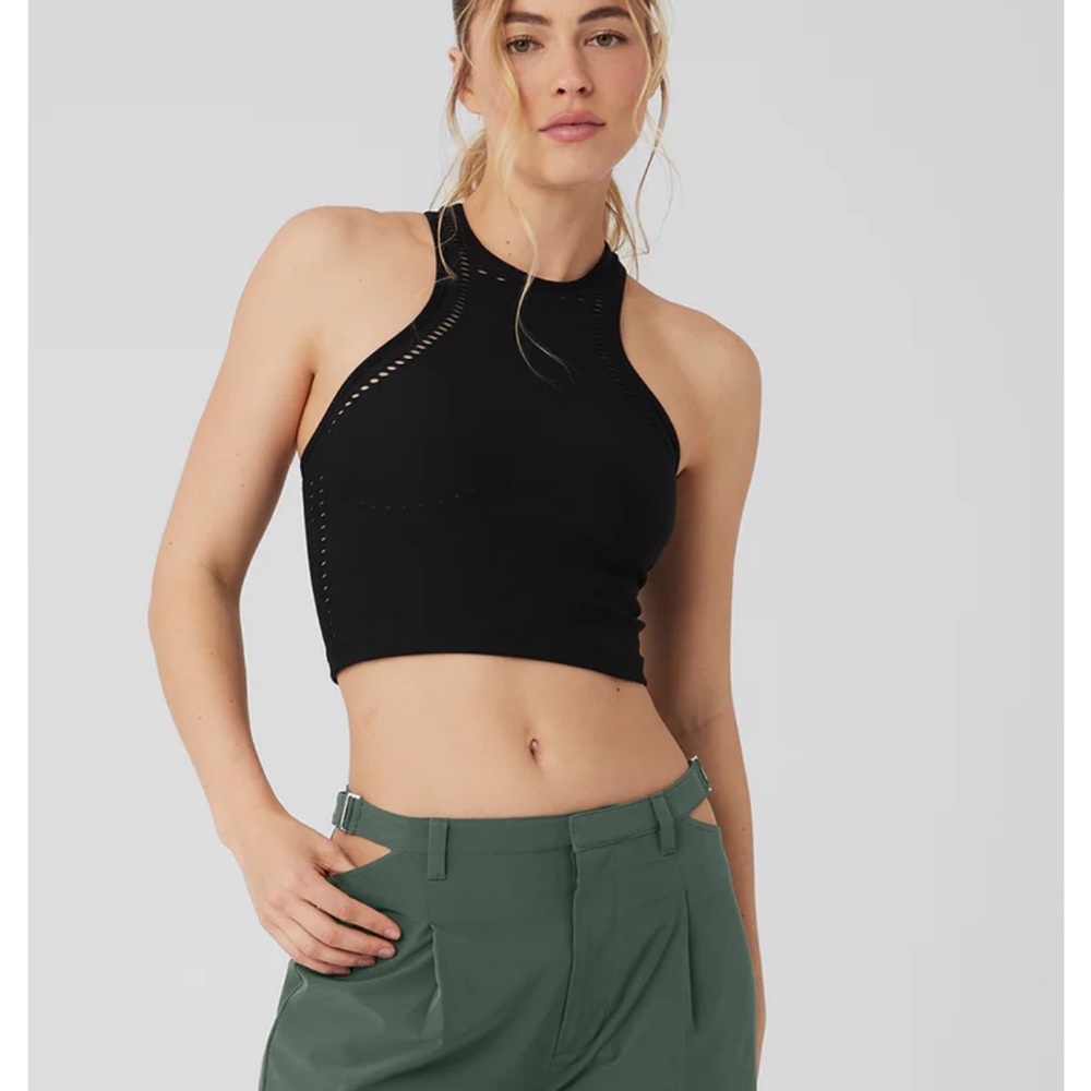 ALO Seamless Open Air Racerback Tank 🖤